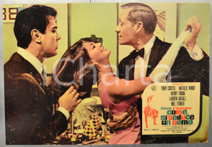 Materiale cinematografico d’epoca 1964 DONNE, V INSEGNO COME SI SEDUCE UN UOMO Henry FONDA Fotobusta 66x46 cm 1