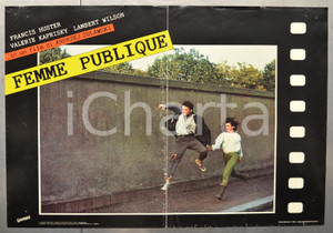 Materiale cinematografico d’epoca 1984 FEMME PUBLIQUE Regia di Andrzej ZULAWSKI  Francis HUSTER Fotobusta 1 1