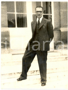 Fotografia d epoca originale 1954 LONDON Portrait of Eletrical Trade Union s president Frank FOULKES Photo 1