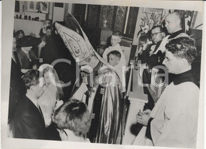 Fotografia d epoca originale 1953 NEW YORK Wedding of Rudolf of Austria and Xenia CZERNICHEVBESOBRASOV 1