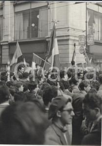 Fotografia d epoca originale 1953 ROMA Questione triestina  Manifestazione al Ministero degli Esteri Foto 1
