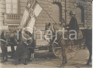 Fotografia d epoca originale 1920 KAPP PUTSCH Fine Berliner straßenszene REAL PHOTO 16x12 cm 1