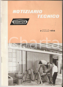 Giornale, rivista storica 1966 NORTON Notiziario tecnico n. 2  Rivista ILLUSTRATA 15x21 cm 1