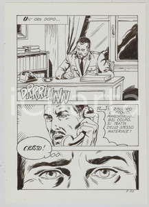 Opera d’arte autentica 1988 ALT n.6 Un mostro nel cuore  Tav.52 Originale Luigi COPPOLA EDIPERIODICI 1