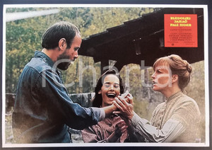 Materiale cinematografico d’epoca 1985 PALE RIDER Michael MORIARTY Sydney PENNY Carrie SNODGRESS Lobby card 1