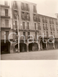 Fotografia d epoca originale 1970 ca PADOVA Centro storico  Panorama con palazzi e portici Foto 17x23 cm 1
