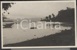 Fotografia d epoca originale 1937 BORA BORA Polinesia Veduta panoramica  3PHOTO cm 13,5 x 8,5 1