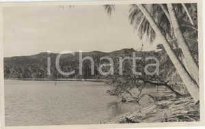 Fotografia d epoca originale 1937 BORA BORA Polinesia Veduta panoramica 6 REAL PHOTO cm 13,5 x 8,5 1