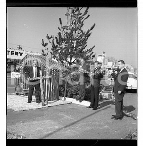 Fotografia d epoca originale 1957 CHICAGO Lawndale Christian Church NEGATIVO ORIGINALE 2 1