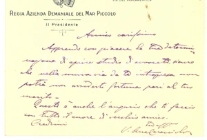 Autografo originale 1930 ROMA Marchese Vittorio SERRA CARACCIOLO  Biglietto AUTOGRAFO 1