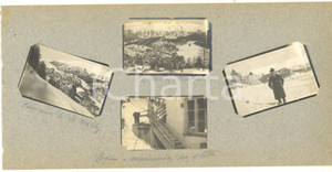 Fotografia d epoca originale 1913 SAINT MORITZ  SVIZZERA Panorami  Famiglia in vacanza  Lotto 4 foto 1