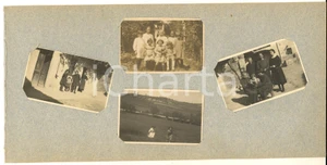 Fotografia d epoca originale 1913 Area di ST. MORITZ SVIZZERA Famiglia al femminile  Lotto 4 foto 1