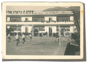 Fotografia d epoca originale 1940 ca ITALIA  ESERCITO Partita di calcio tra soldati  Foto 6x8 cm 4 1