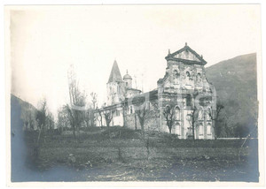 Fotografia d epoca originale 1920 ca BIANZONE SO Santuario della Madonna del Piano  Foto 18x13 cm 1