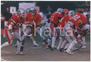 Fotografia d epoca originale 1995 ca ITALIA Football Americano BLACKHAWKS CERNUSCO Allenamento  Foto 6 1