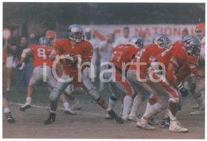 Fotografia d epoca originale 1995 ca ITALIA Football Americano BLACKHAWKS CERNUSCO Allenamento  Foto 7 1