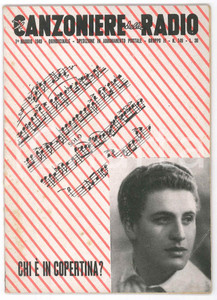 Giornale, rivista storica Maggio 1949 IL CANZONIERE DELLA RADIO Mon Amour  Rivista n. 149 1
