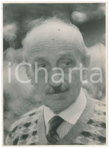 Fotografia d epoca originale 1940 ca AREA DI COMO Ritratto di Ernesto REINACH Foto 17x23 cm 1