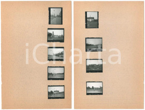 Fotografia d epoca originale 1955 ca BERLINO Porta di Brandeburgo  9 provini fotografici 16x25 cm 1