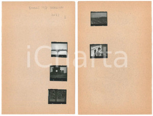 Fotografia d epoca originale 1958 BERLINO Postdamer Platz  Die freie berliner presse  5 provini fotografici 1