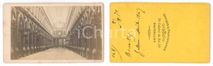 Fotografia d epoca originale 1871 BRUXELLES Galeries Royales SaintHubert  VINTAGE Photo CDV 1
