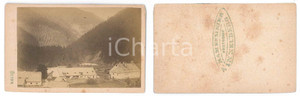 Fotografia d epoca originale 1872 NEUBERG AN DER MURZ AUSTRIA Frenn  Photo F. RAMESMEIER 10x6 cm 1