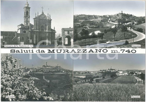 Stampa, bozzetto originale 1960 ca MURAZZANO Santuario Beata Vergine di HAL Bozzetto preparatorio cartolina 1