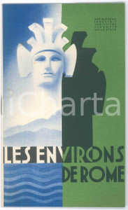 Libro, pubblicazione d epoca 1930 ca TURISMO ENIT Les environs de Rome  Pubblicazione 16 pp. FRANÃ‡AIS 1