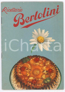 Libro, pubblicazione d epoca 1960 ca LIEVITO BERTOLINI Ricettario per dolci  Pubblicazione ILLUSTRATA 1