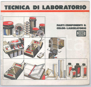 Libro, pubblicazione d epoca 1980 Ditta JOBO  Tecnica di laboratorio  Catalogo ILLUSTRATO 22 pp. 1