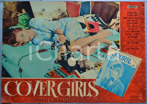 Materiale cinematografico d’epoca 1964 CINEMA Cover Girls  Ragazze di tutti Georgia MOLL Lobby card 5 1