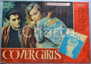 Materiale cinematografico d’epoca 1964 CINEMA Cover Girls  Ragazze di tutti Georgia MOLL Lobby card 4 1