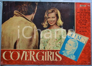 Materiale cinematografico d’epoca 1964 CINEMA Cover Girls  Ragazze di tutti Georgia MOLL Lobby card 1