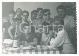 Fotografia d epoca originale 1965 MILANO Associazione Nazionale Cesare Beccaria  Pranzo ospiti 2 Foto 1