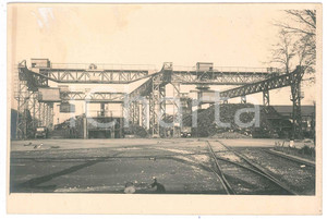 Fotografia d epoca originale 1940 ca MILANO BOVISA Ditta CERETTI E TANFANI  Cantiere 1 Foto 18x13 cm 1