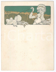 Oggetto da collezione cartaceo 1924 MONTE CARLO Restaurant des Ambassadeurs  Ill. DELAVAT vintage menu 1