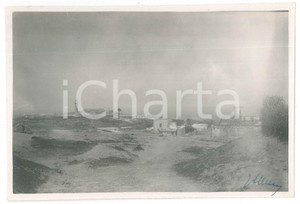 Fotografia d epoca originale 1927 LIBIA ITALIANA  GARIAN  Veduta panoramica  Foto 14x10 cm 1