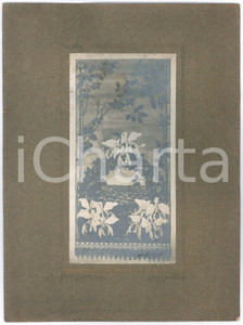 Fotografia d epoca originale 1904 ARTE Oreste UBOLDI Studio Superbo d Arte per concorso  Foto opera 25x33 1