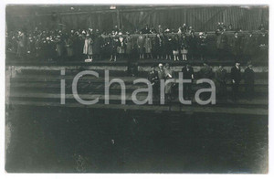Fotografia d epoca originale 1920 ca GERMANY  NORTH SEA  Ship leaving  People on the quay Photo 14x9 4 1
