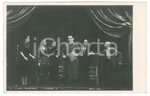 Fotografia d epoca originale 1940 ca TEATRO  DRESDA  Spettacolo in scena  Foto 14x9 cm 3 1