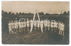 Fotografia d epoca originale 1920 ca SPORT GINNASTICA  GERMANIA  Gruppo giovanile  Foto 14x9 1 1