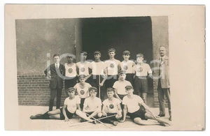Fotografia d epoca originale 1920 ca SPORT GINNASTICA  HAMBURG  Gruppo giovanile  Foto 14x9 1 1