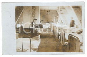 Fotografia d epoca originale 1912 FRANKENBERG/SACHSEN D Camerata di un collegio Foto 14x9 cm 1