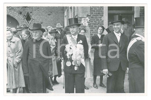 Fotografia d epoca originale 1950 GERMANIA  TIRO A SEGNO  Millinger SchÃ¼tzenfest  Foto 14x9 cm 1