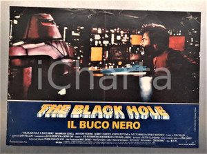 Materiale cinematografico d’epoca 1979 THE BLACK HOLE  IL BUCO NERO Maximilian SCHELL Anthony PERKINS Lobby card 1