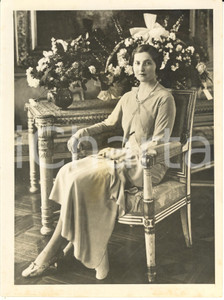 Fotografia d epoca originale 1931 PALERMO Isabella D ORLÃ‰ANSBRAGANZA in an afternoon dress  Photo 18x23 cm 1