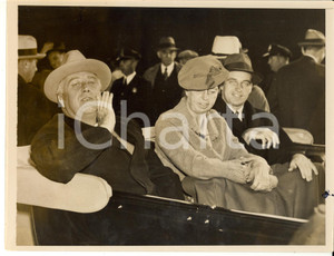 Fotografia d epoca originale 1935 WASHINGTON Franklin ROOSEVELT returns to the White House with his family 1