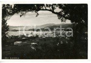 Cartolina originale da collezione 1938 ALBISSOLA MARINA SV Panorama della costa Cartolina VINTAGE  FP VG 1
