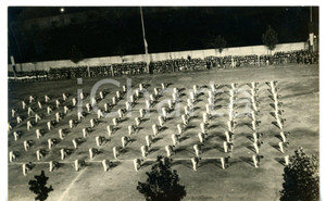 Fotografia d epoca originale 1951 MILANO Istituto Leone XIII  Saggio ginnico notturno Foto ARTISTICA 2 1