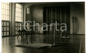 Fotografia d epoca originale 1951 MILANO Istituto Leone XIII  Palestra con attrezzi ginnici  Foto 1 1
